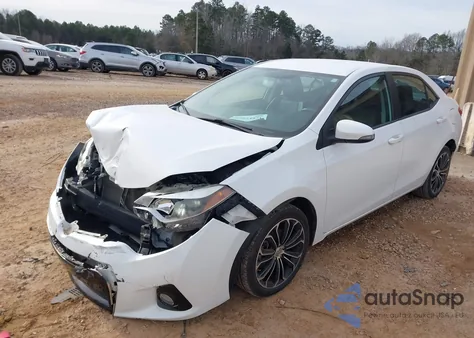 2014 Toyota Corolla S Plus из США, поврежденный, VIN 5YFBURHE3EP019558